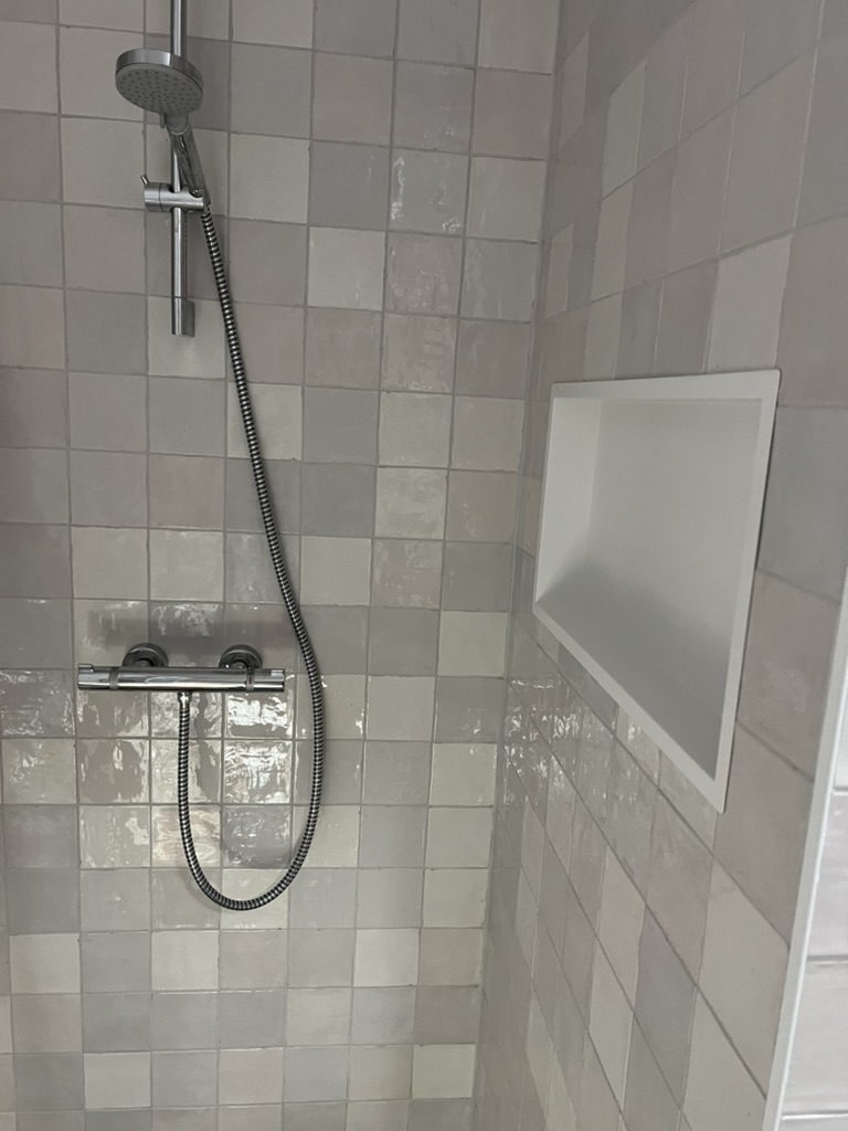 Badkamer nis
